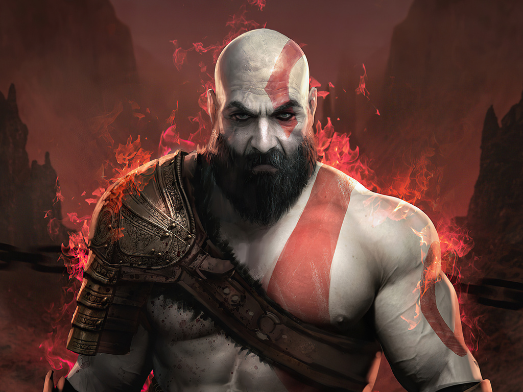 Hero Background Kratos