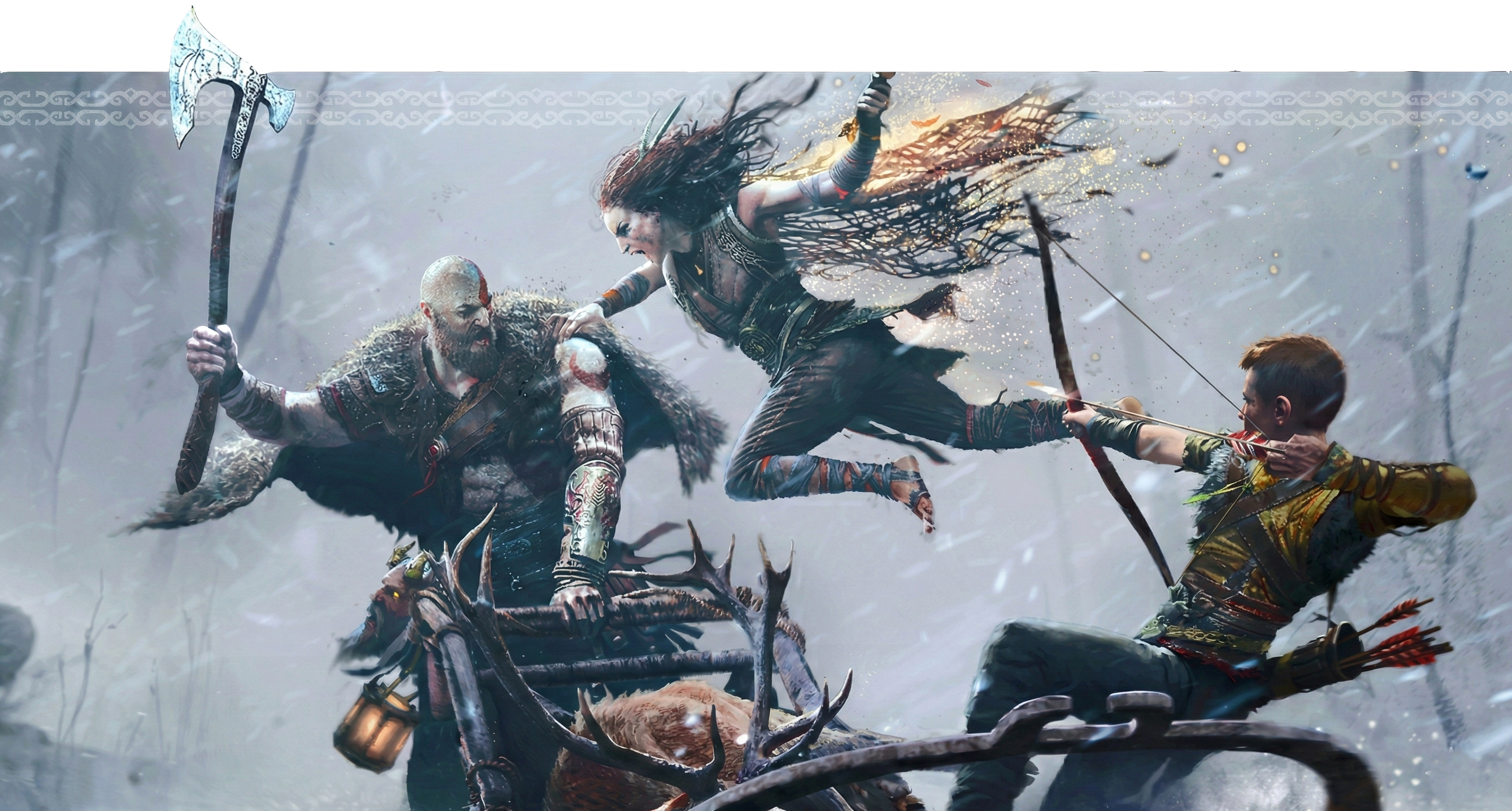 Arte God of War PC